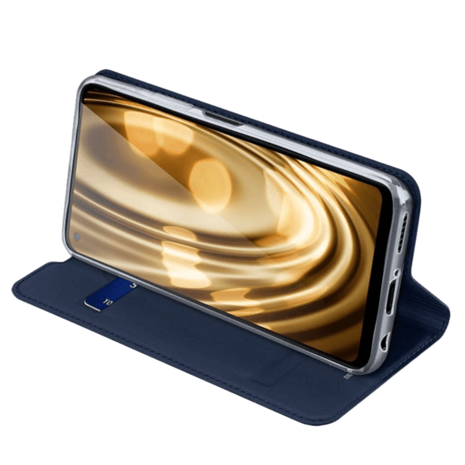 DUX DUCIS Huawei P40 Lite skin pro pasje flip case Blauw