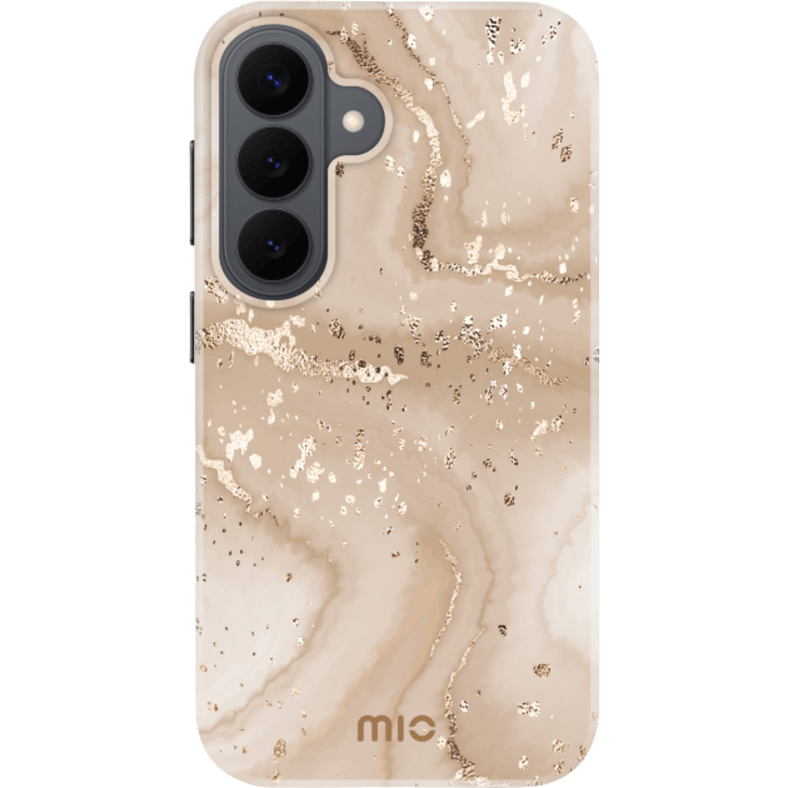 Mio Samsung Galaxy S26 Fashion Case Golden Marble