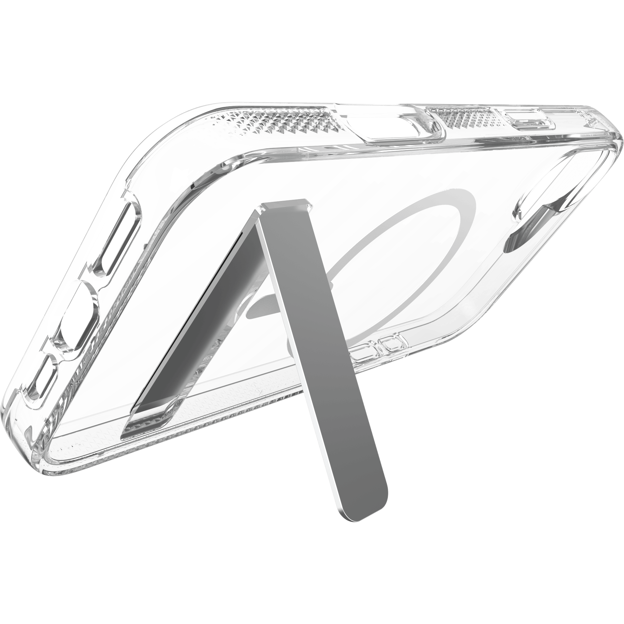 ZAGG iPhone 16 Plus MagSafe Crystal Palace Case met Kickstand