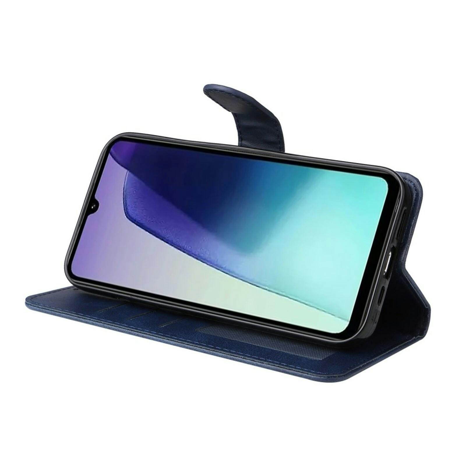 Comfycase Xiaomi Redmi 14C Boek Hoesje Blauw