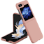 Just in Case Galaxy Z Flip5 Hard Hoesje Roze - Voorkant