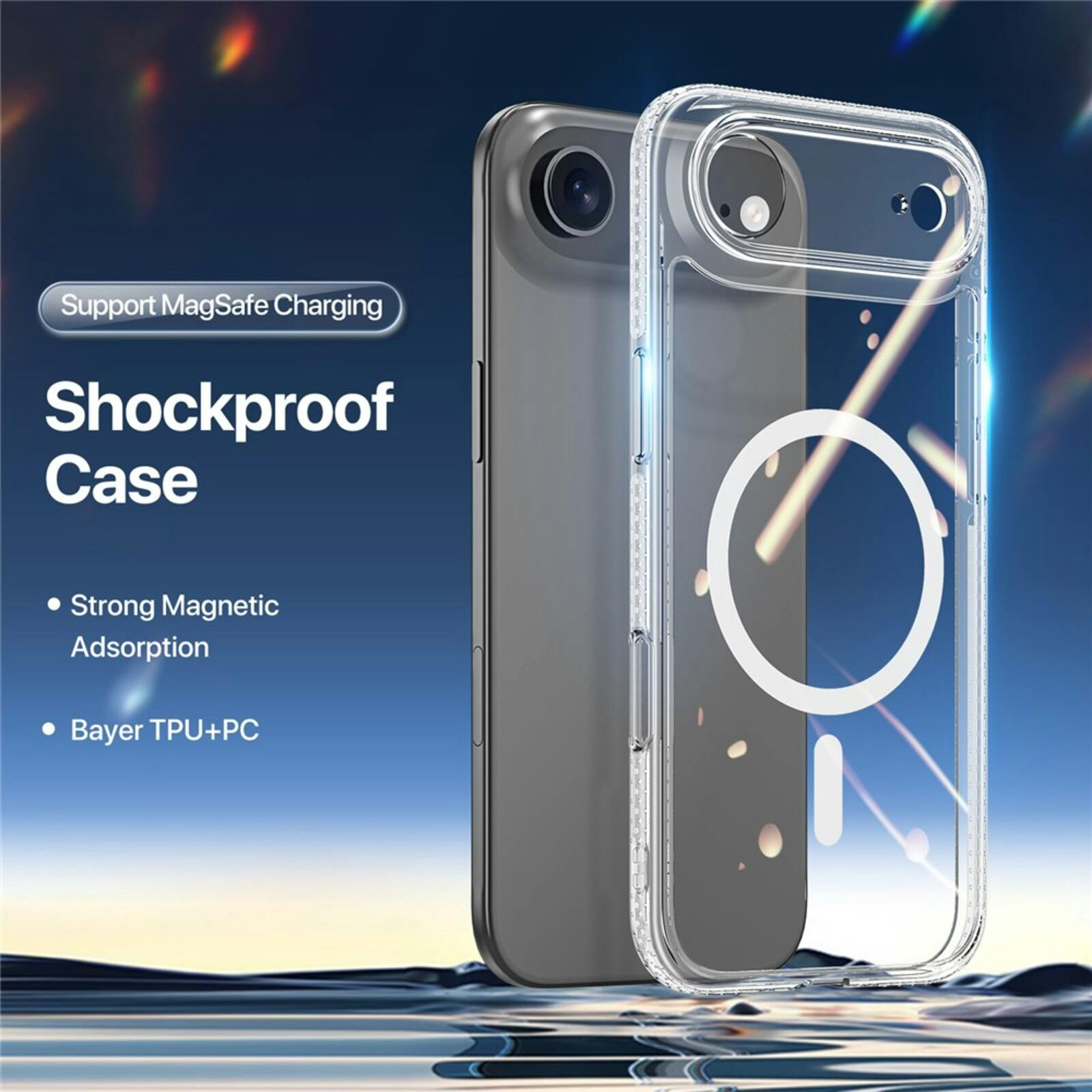 DUX DUCIS Apple iPhone 17 Air Shockproof MagSafe Hoesje Transparant