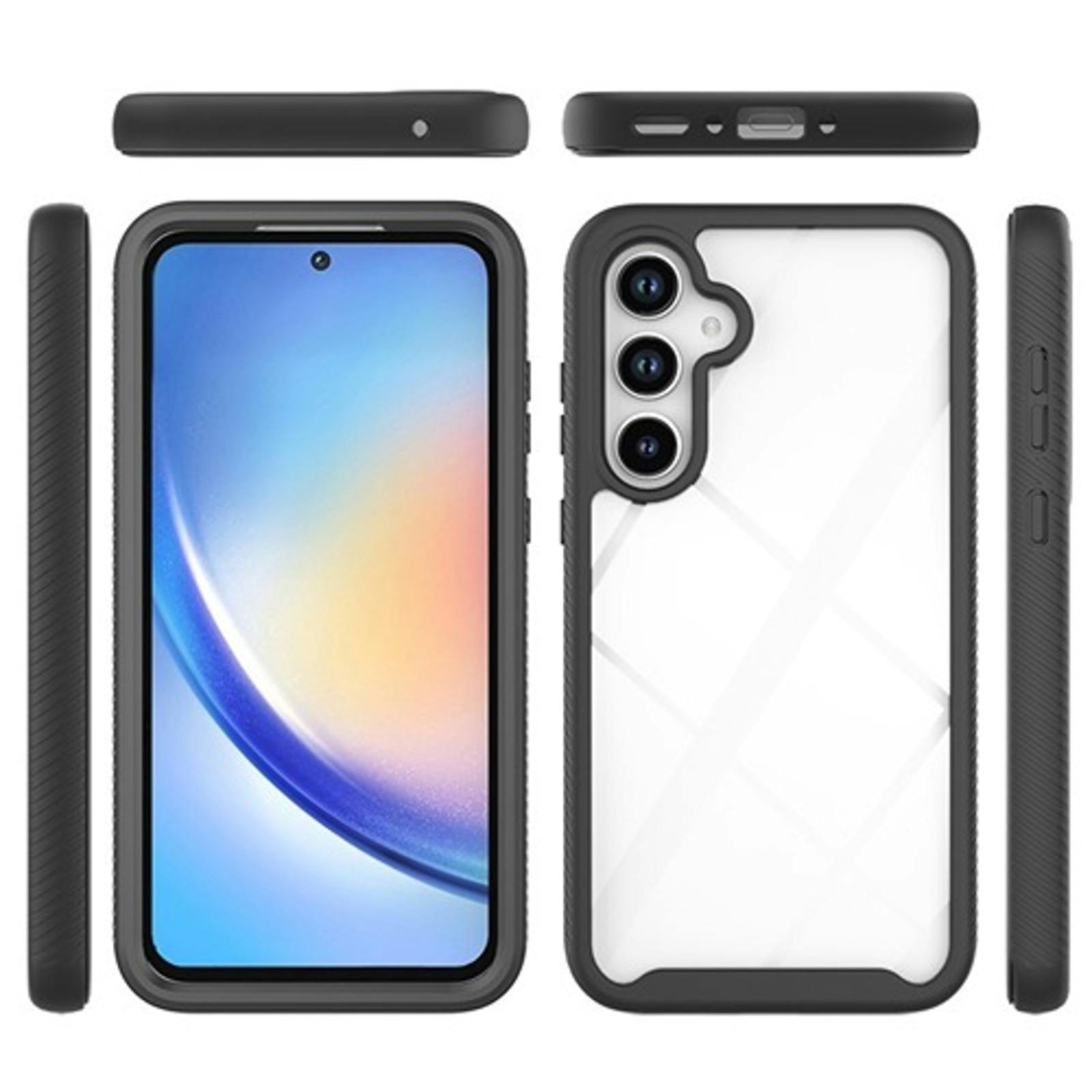 Comfycase Samsung Galaxy A56 / A36 Full Protection Cover Zwart