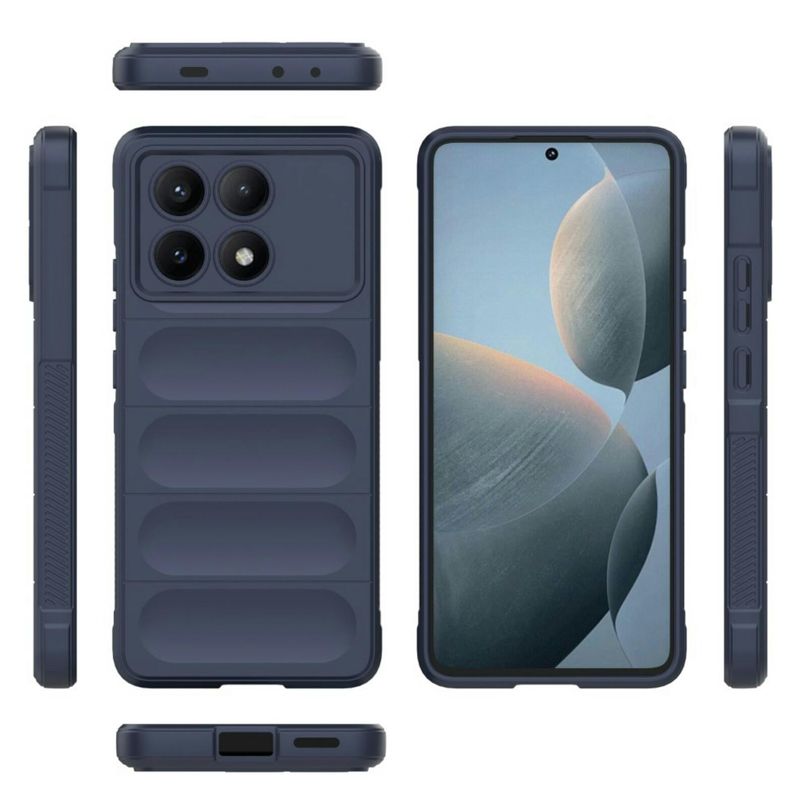 Comfycase POCO X6 Pro Cushion Case Blauw