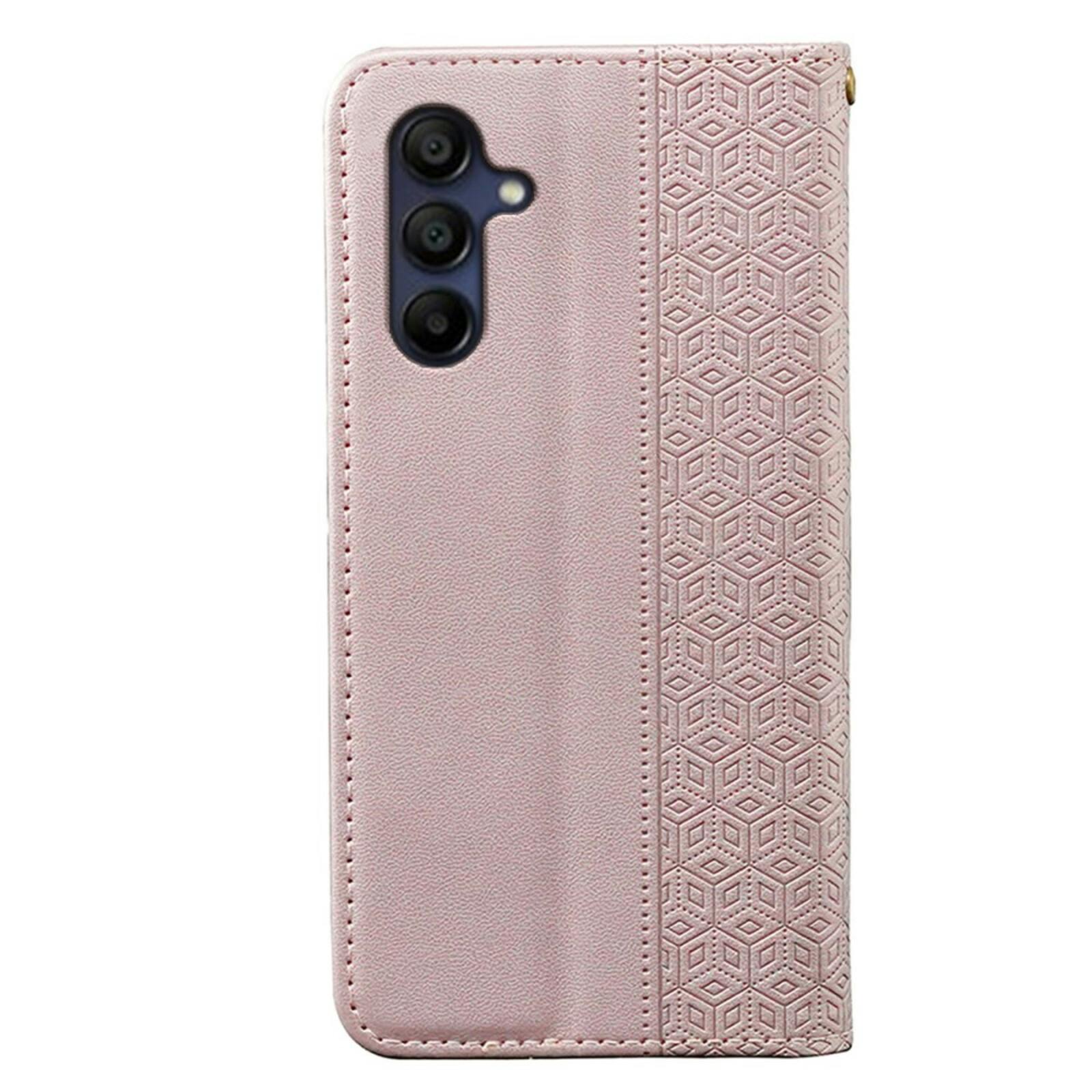 TwoTone Samsung Galaxy A36 Slim Magnetic Bookcase Roze