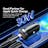 Essager Plug and Charge 30W Autolader USB en USB-C Zwart