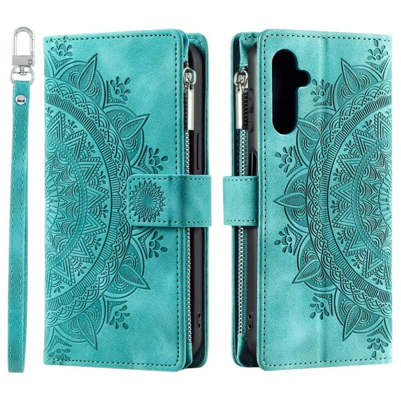 Comfycase Samsung Galaxy A16 Mandala Wallet Groen