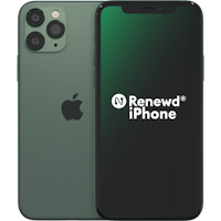 Apple iPhone 11 Pro (Refurbished) Midnight Green - Voorkant & achterkant