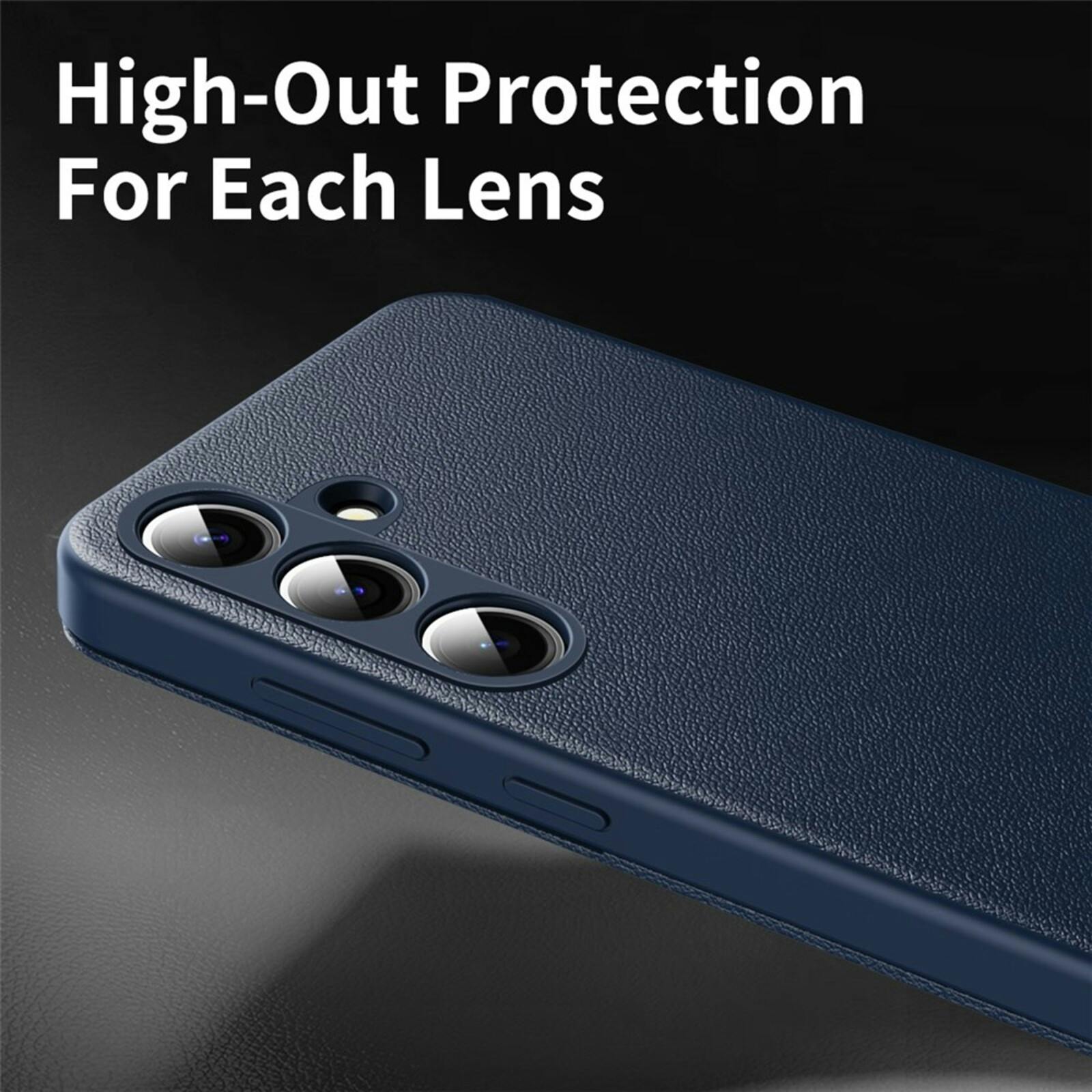 CaseBody Samsung Galaxy S26 Plus Smart Cover Blauw