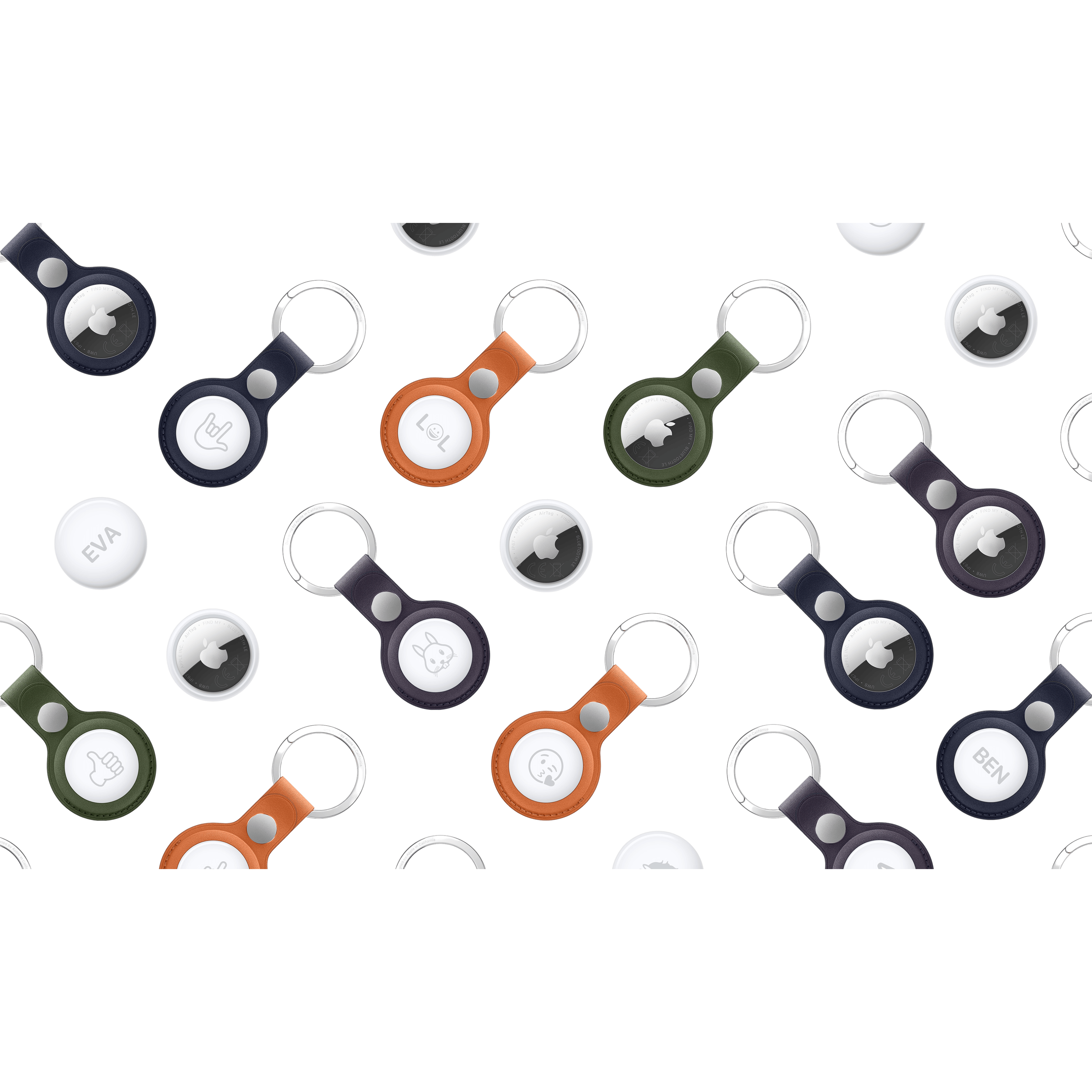 Apple Airtag 2 Wit - Foto in studio