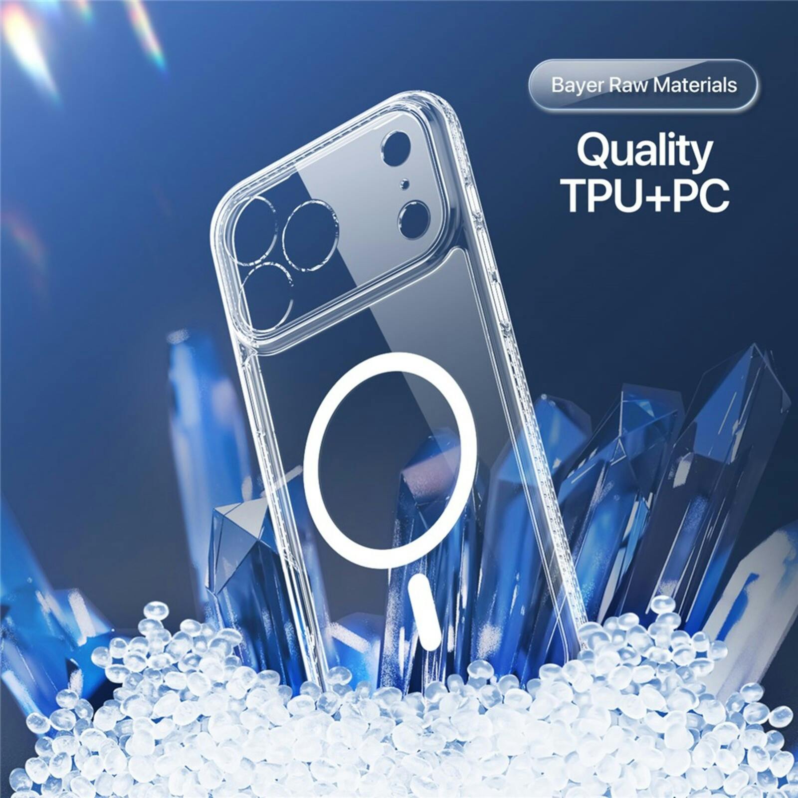 DUX DUCIS Apple iPhone 17 Pro Max Shockproof MagSafe Hoesje Transparant