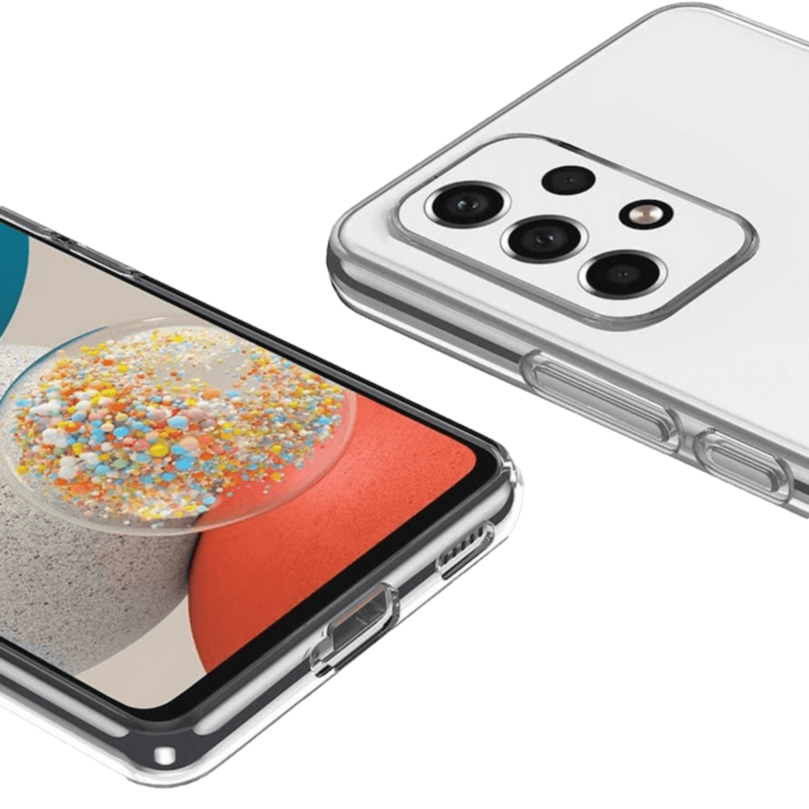 Mocaa Samsung Galaxy A53 Slim-Fit Telefoonhoesje Transparant