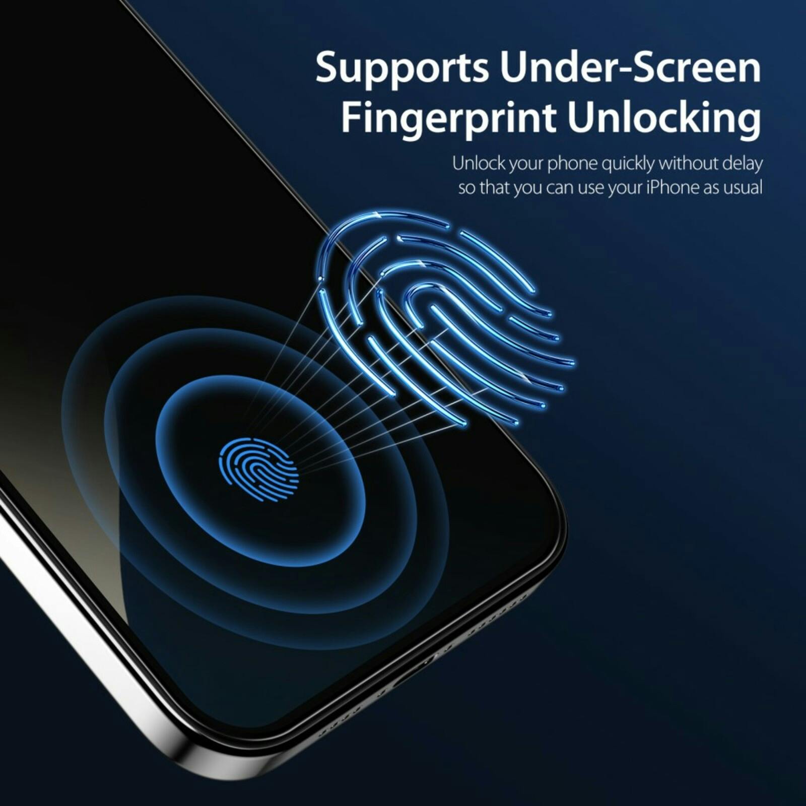 DUX DUCIS iPhone 16 Plus Screenprotector Gehard Glas Privacy