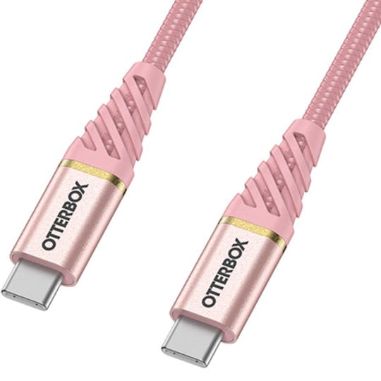Otterbox USB-C naar USB-C Premium Gevlochten Kabel Pink