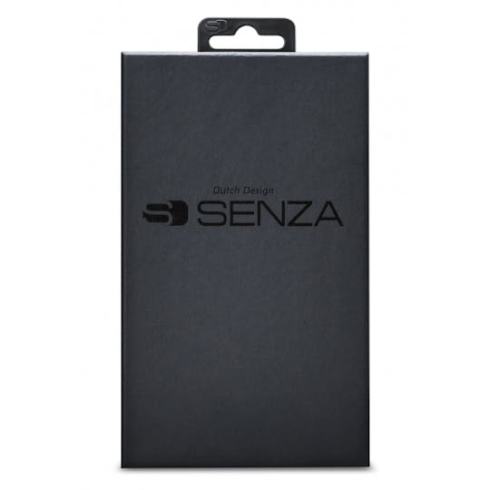 Senza Galaxy S9 Leather Back Case Burned Cognac