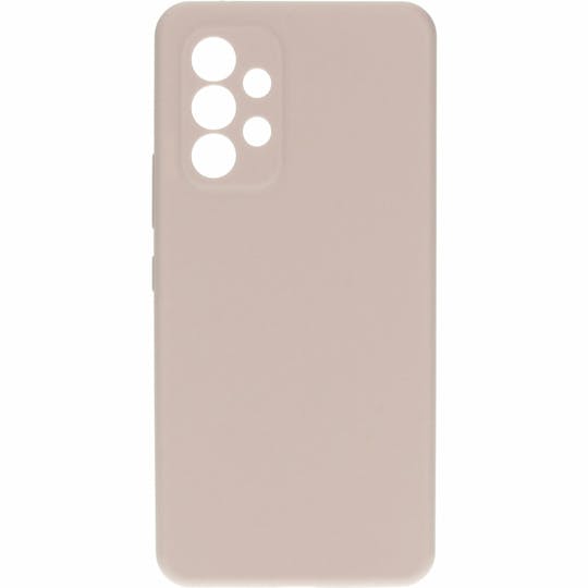 Mobiparts Galaxy A53 Siliconen Hoesje Soft Salmon