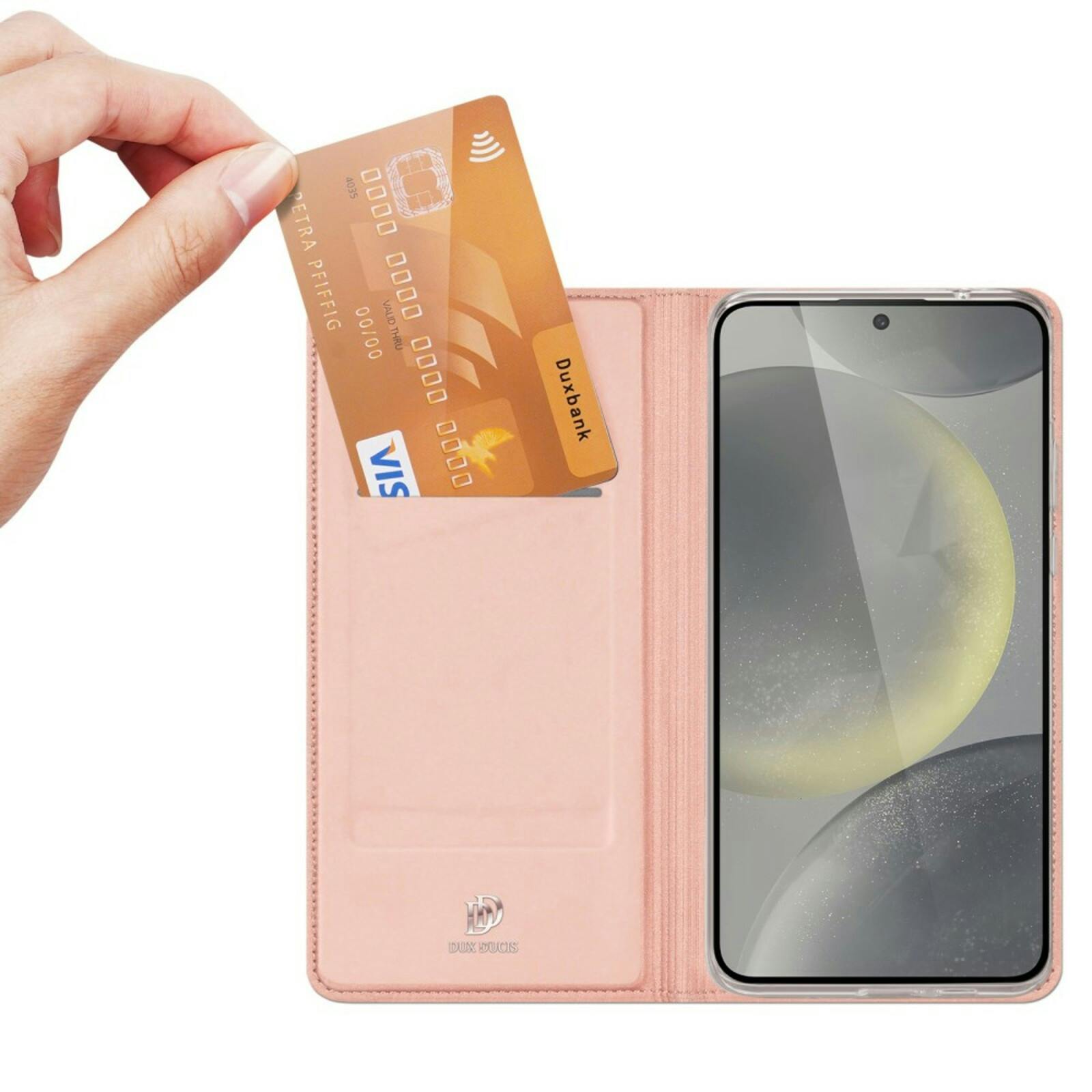 DUX DUCIS Samsung Galaxy S24 FE Skin Pro Hoesje Roségoud