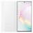 Samsung Galaxy Note 10 Doorzichtig View Hoesje Wit