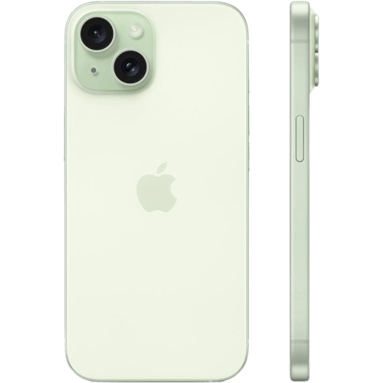 Apple iPhone 15 Green - Zijkant