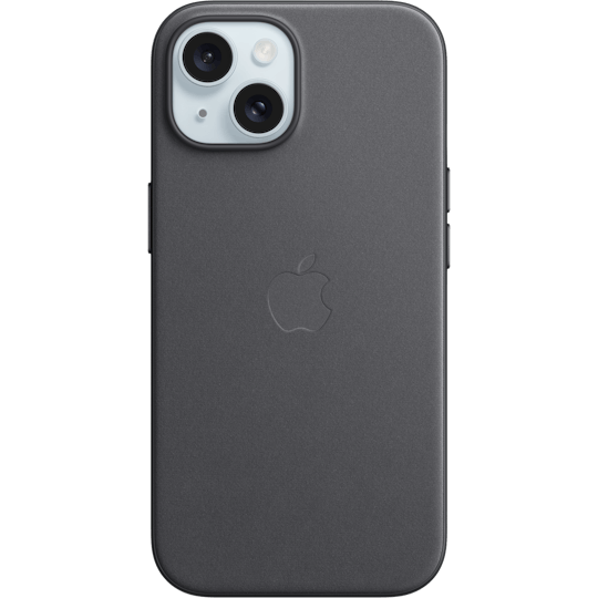 Apple iPhone 15 FineWoven MagSafe Hoesje Black
