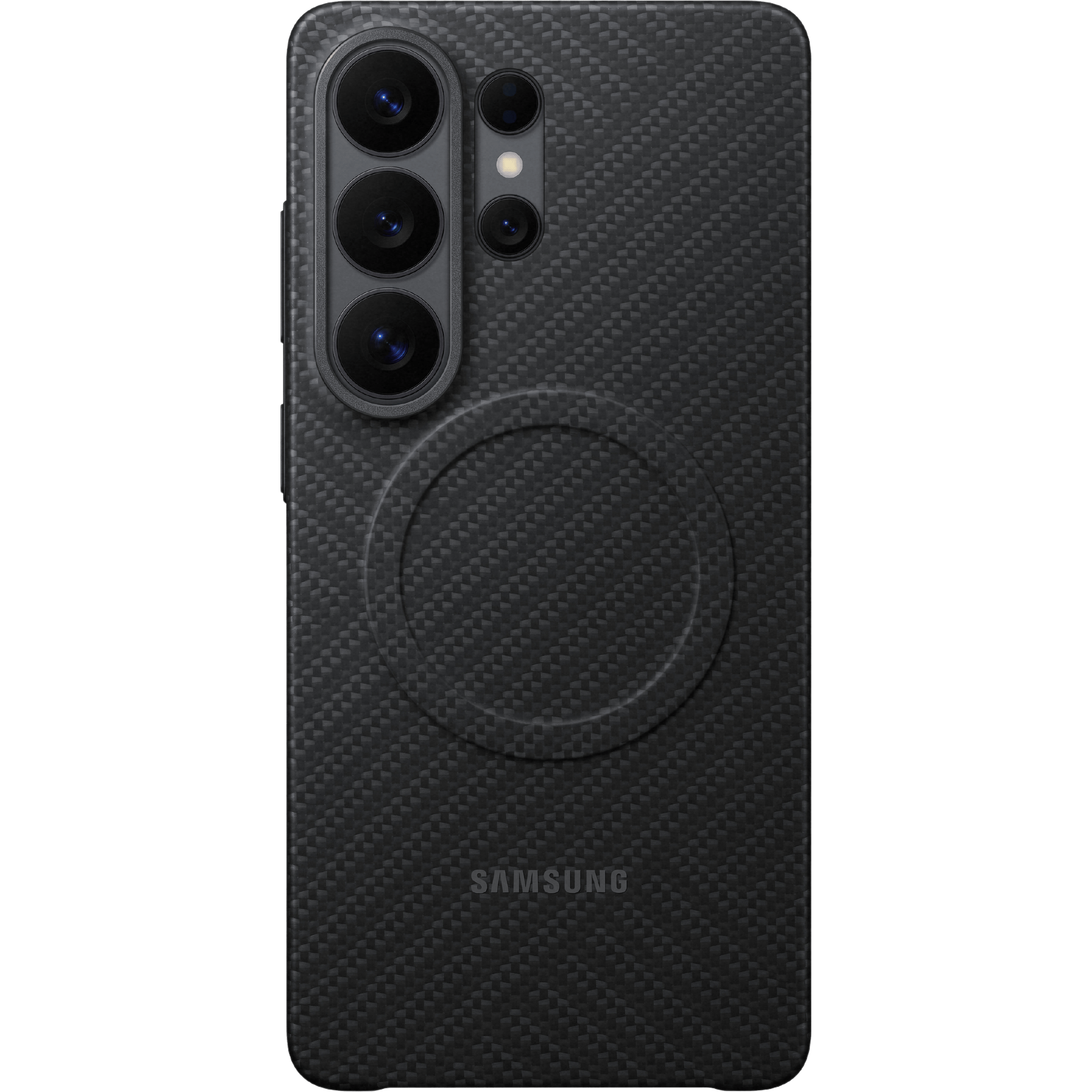 Samsung Galaxy S26 Ultra Carbon Magnet Case Zwart