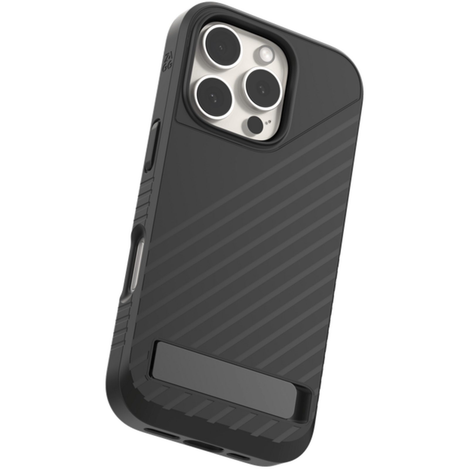 ZAGG iPhone 16 Pro Denali Case Zwart