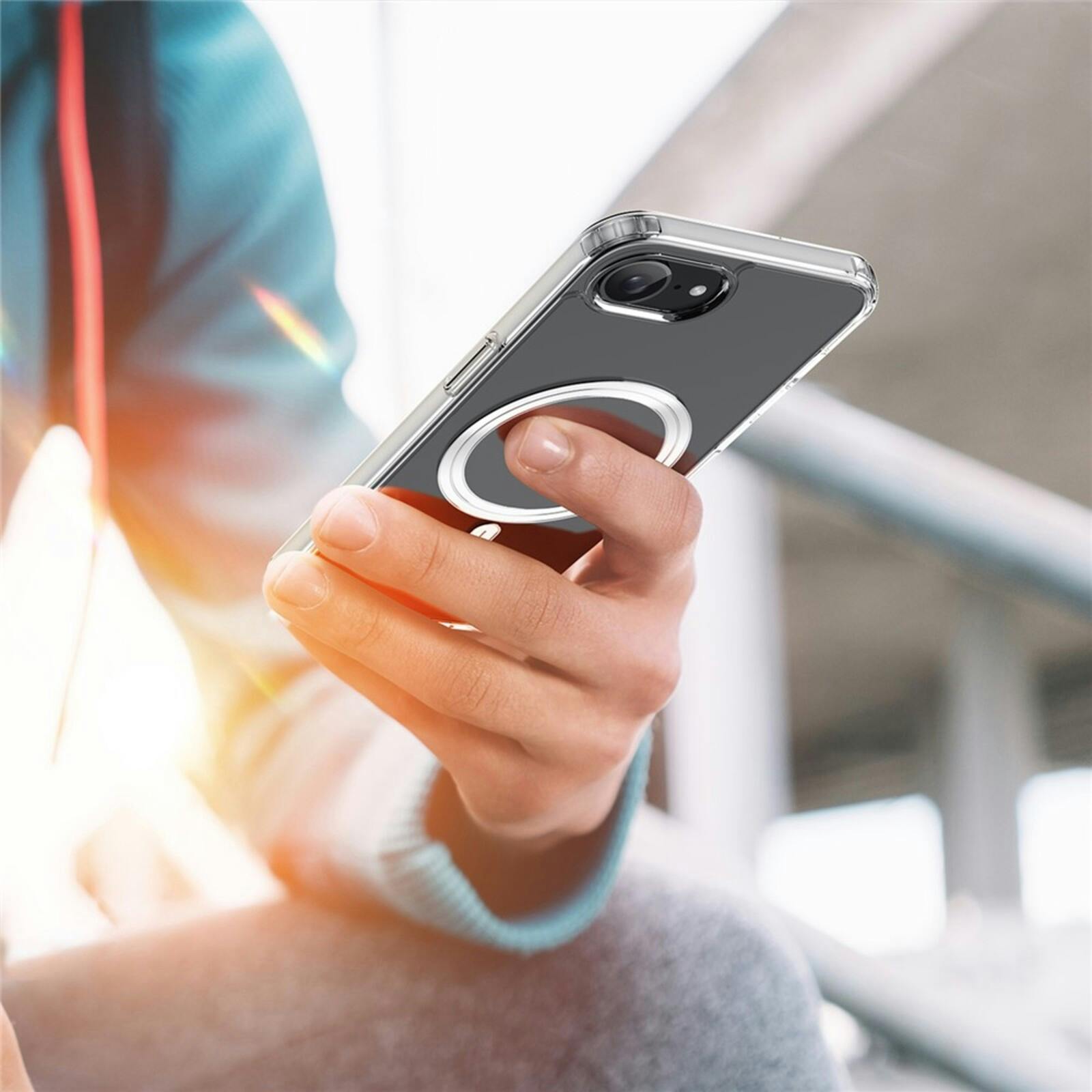 DUX DUCIS Apple iPhone 16e Shockproof MagSafe Hoesje Transparant