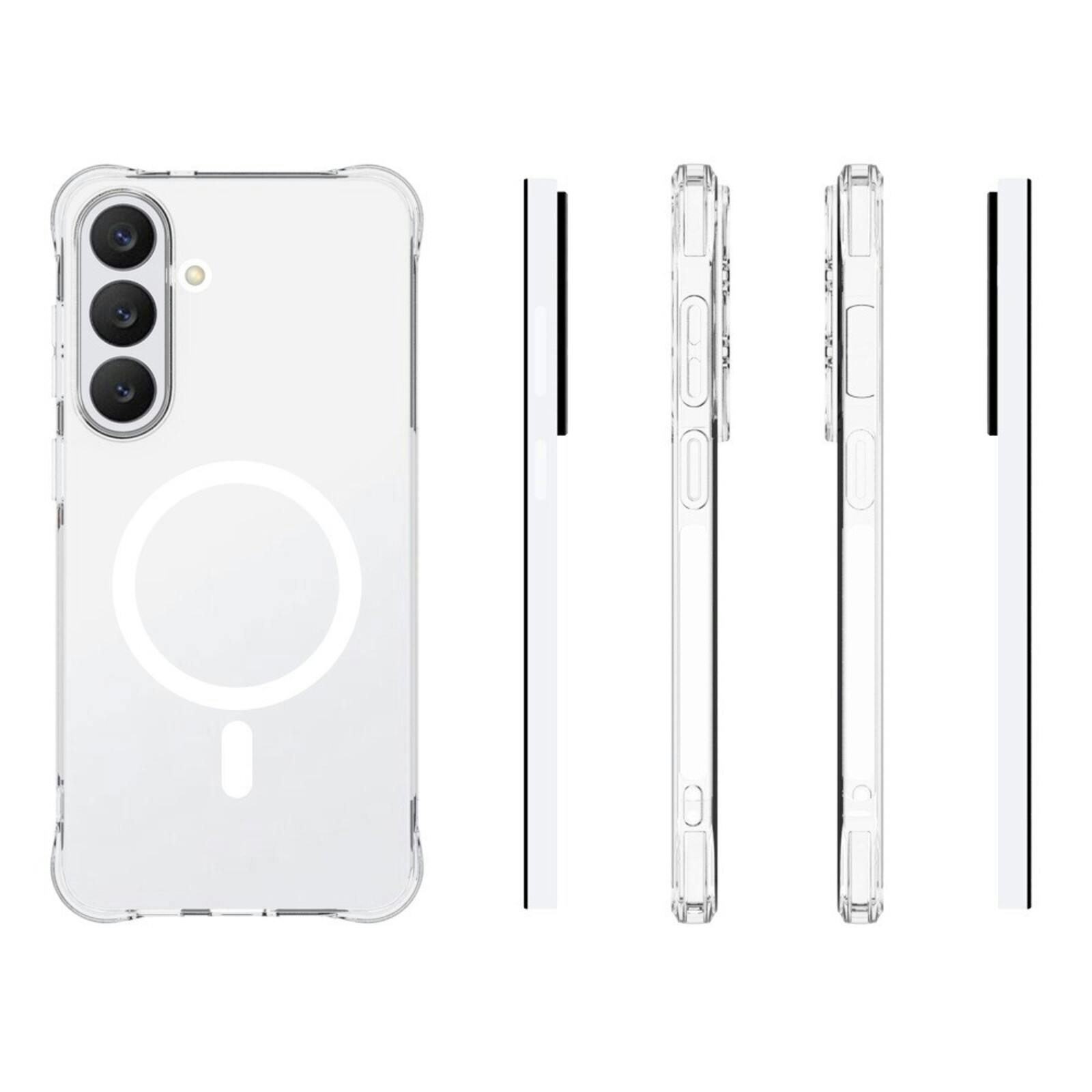 CaseBody Samsung Galaxy S26 FE Magnetisch Hoesje Transparant
