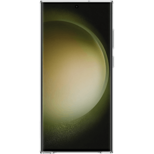 Samsung Galaxy S23 Ultra Doorzichtig TPU Hoesje Transparant - Voorkant