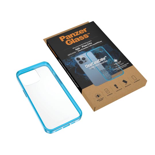 PanzerGlass iPhone 13 Pro Clear Case Bondi Blue