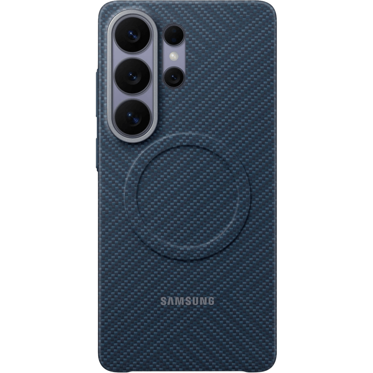 Samsung Galaxy S26 Ultra Carbon Magnet Case Blauw
