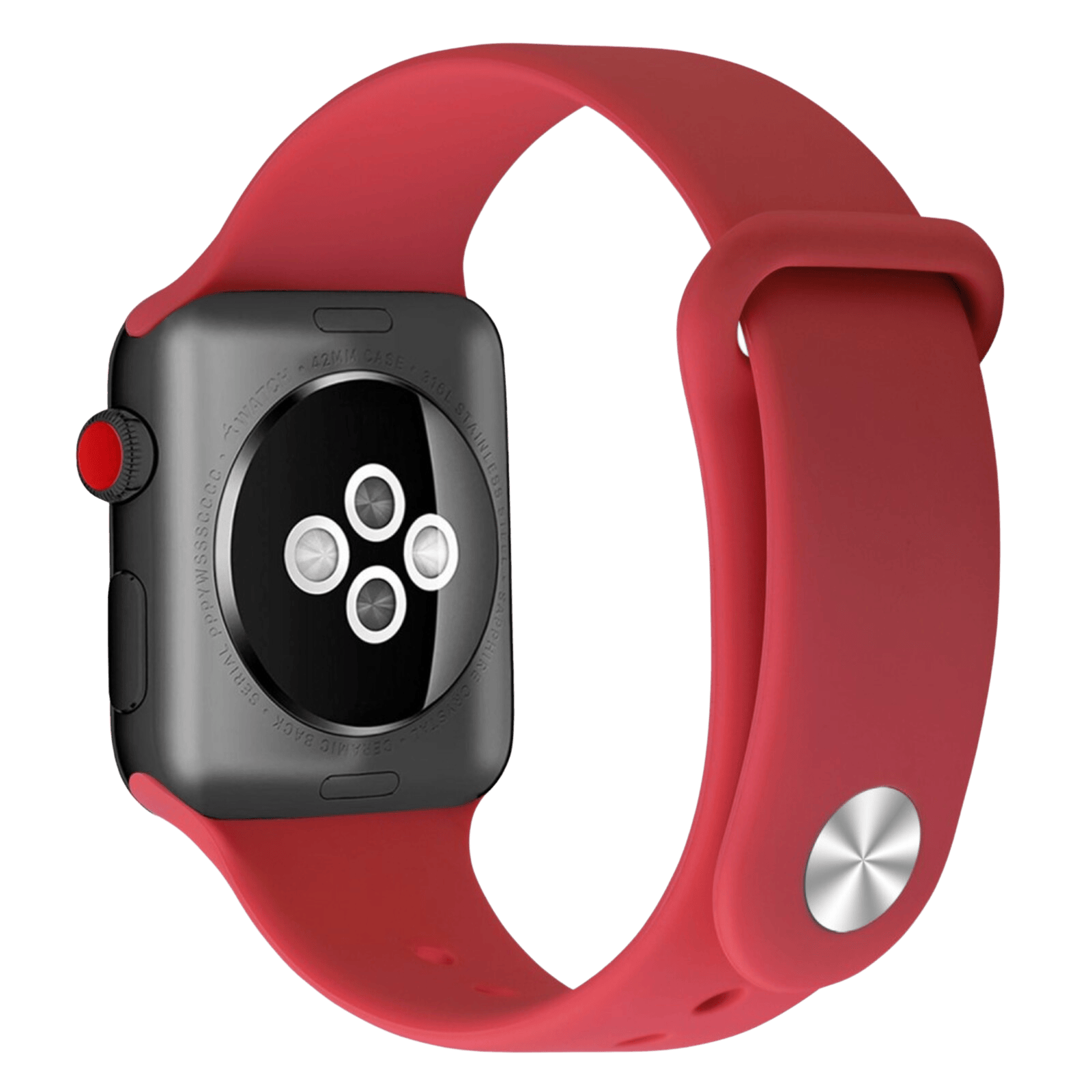 Mocaa Apple Watch Siliconen Horlogebandje 41-42mm Groen