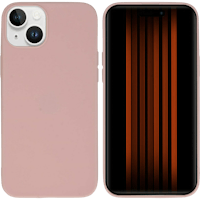 Kees iPhone 15 Plus Telefoonhoesje Roze - Voorkant