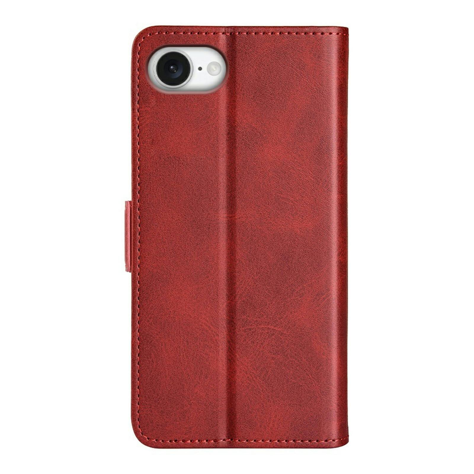 Comfycase Apple iPhone 16e Bookcase Hoesje Rood
