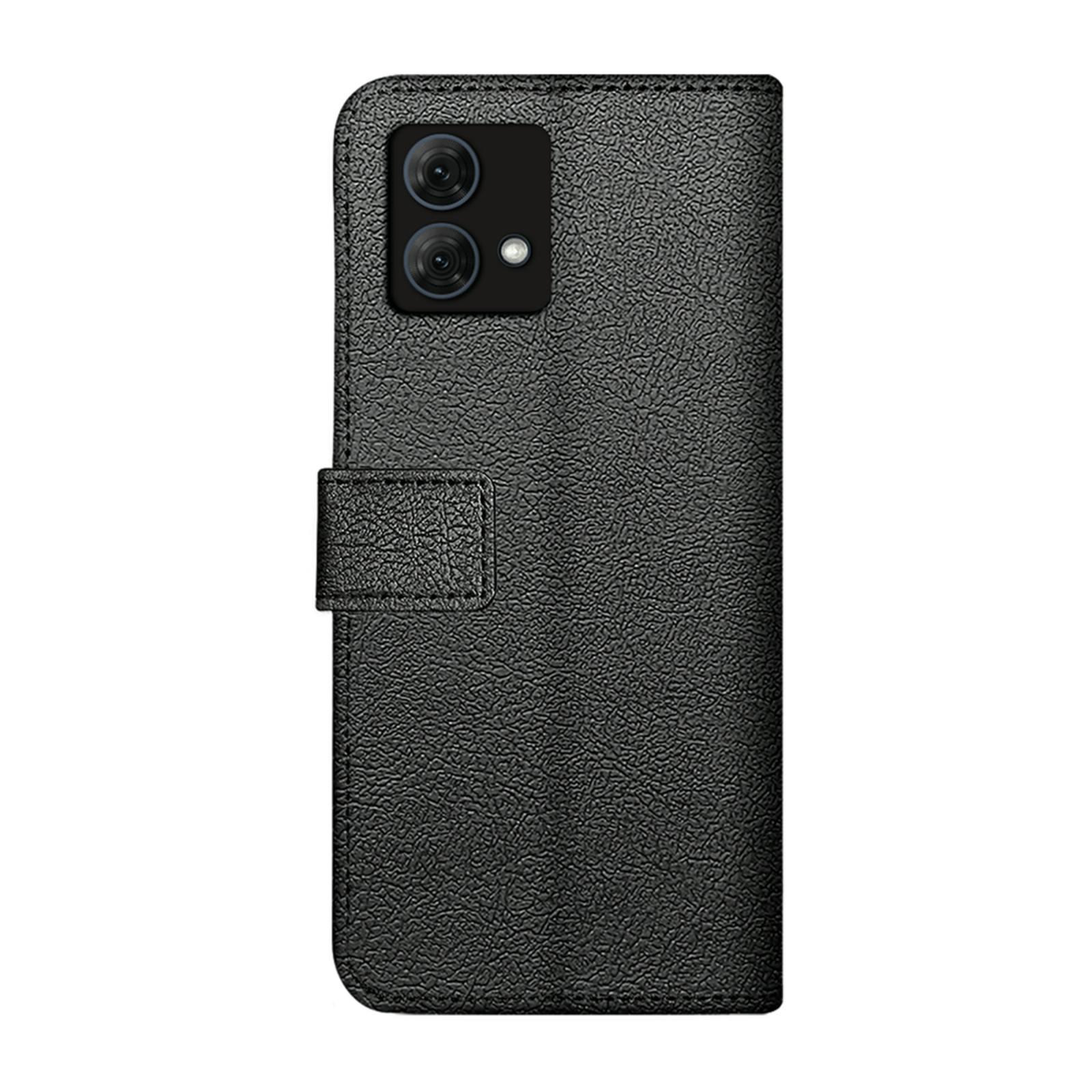 Just in Case Motorola Moto G84 5G Portemonnee Hoesje Zwart