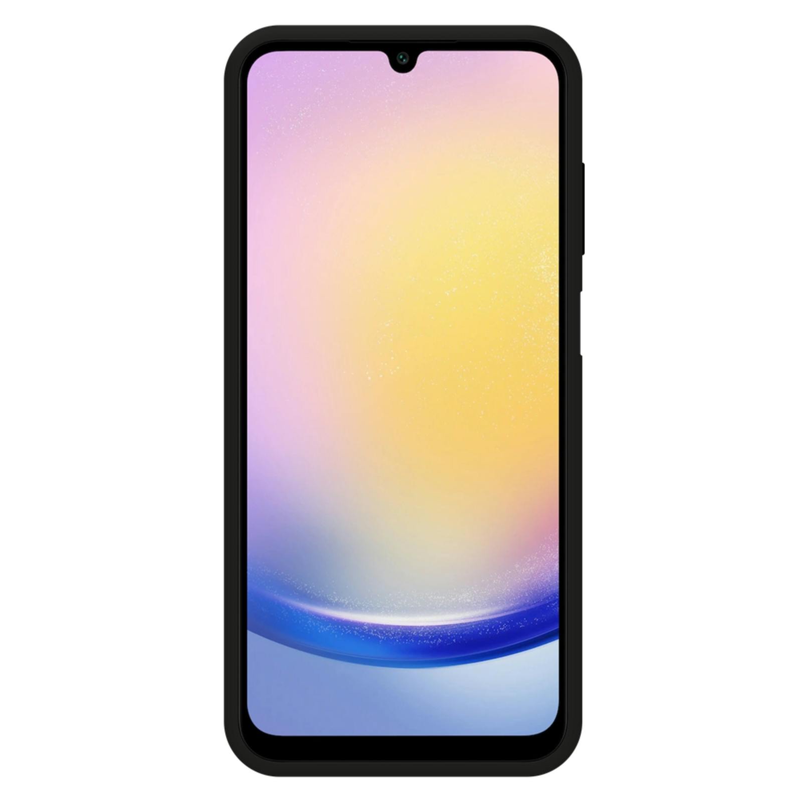 Just in Case Galaxy A25 Siliconen (TPU) Hoesje Zwart