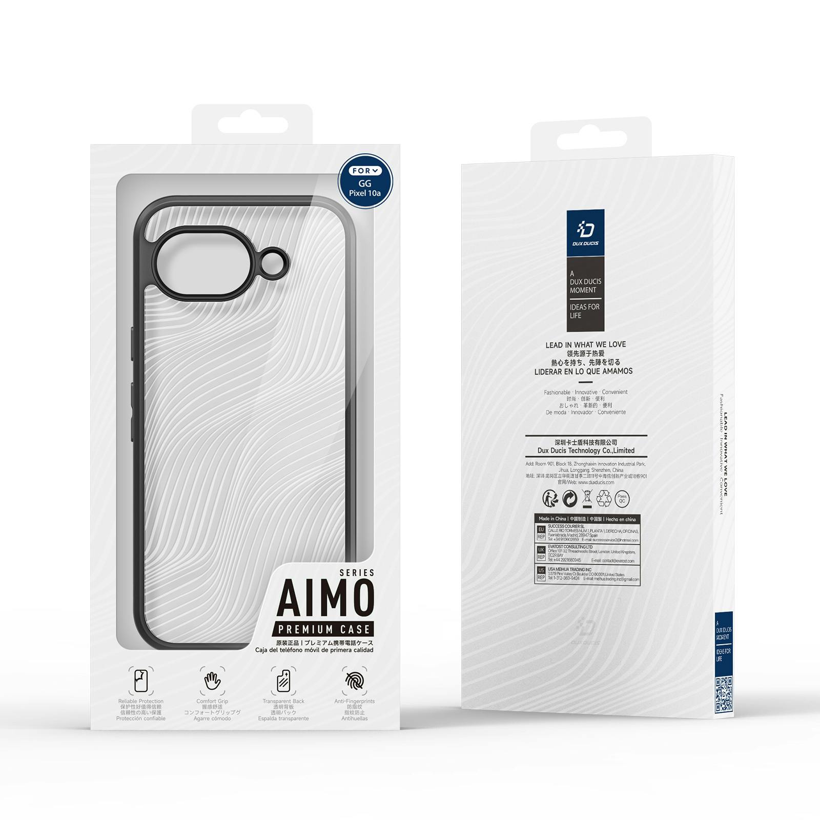 DUX DUCIS Google Pixel 10a Aimo Series Eco Hoesje Zwart