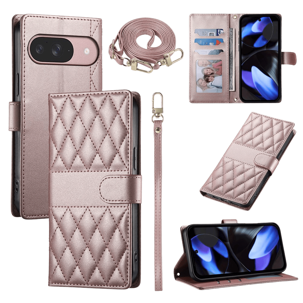 TwoTone Google Pixel 11 (Pro) Wallet Hoesje Roségoud