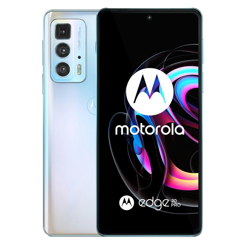 Motorola Edge 20 Pro Iridescent White