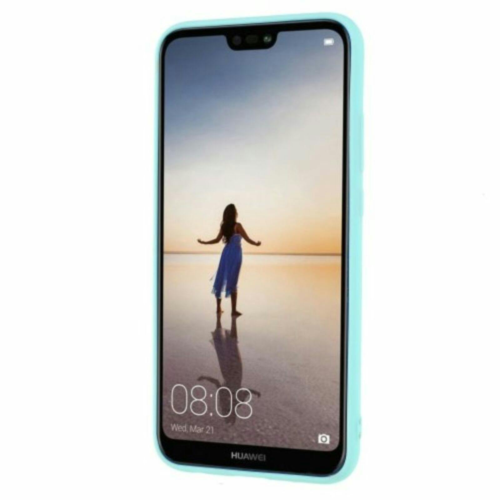 Mocaa Huawei P20 Lite Slim-Fit Telefoonhoesje Groen