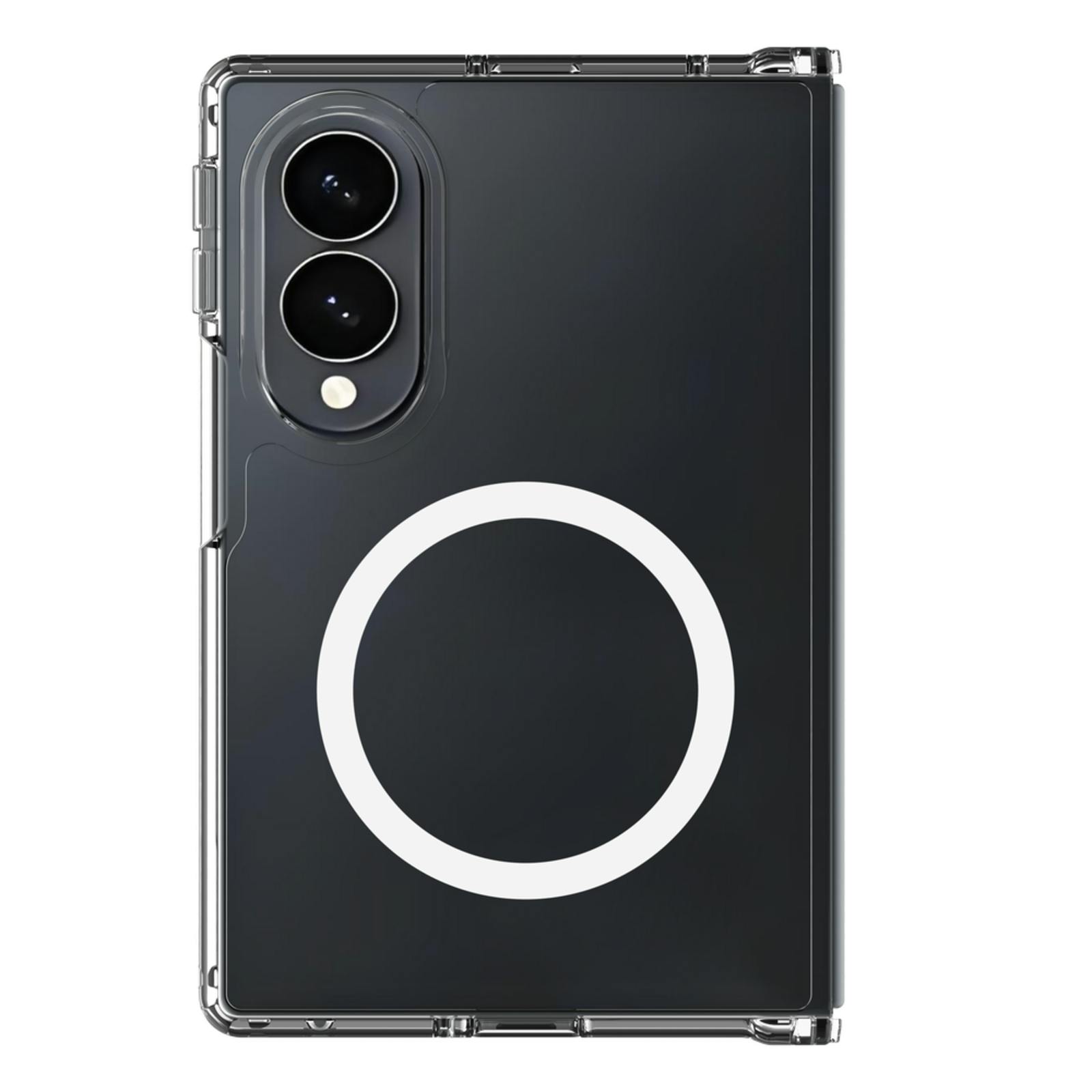 Just in Case Samsung Galaxy Z Fold8 Magnetisch Armor Hoesje Transparant