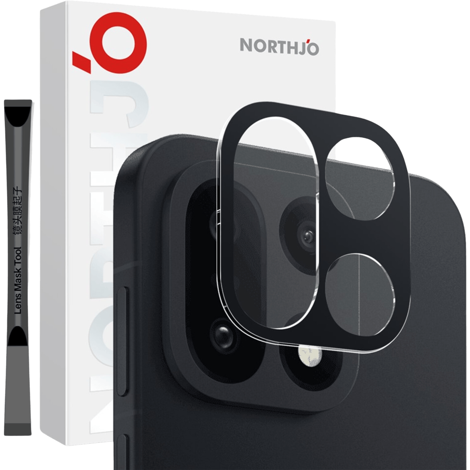 Northjo OnePlus 15 Camera Protector Zwart