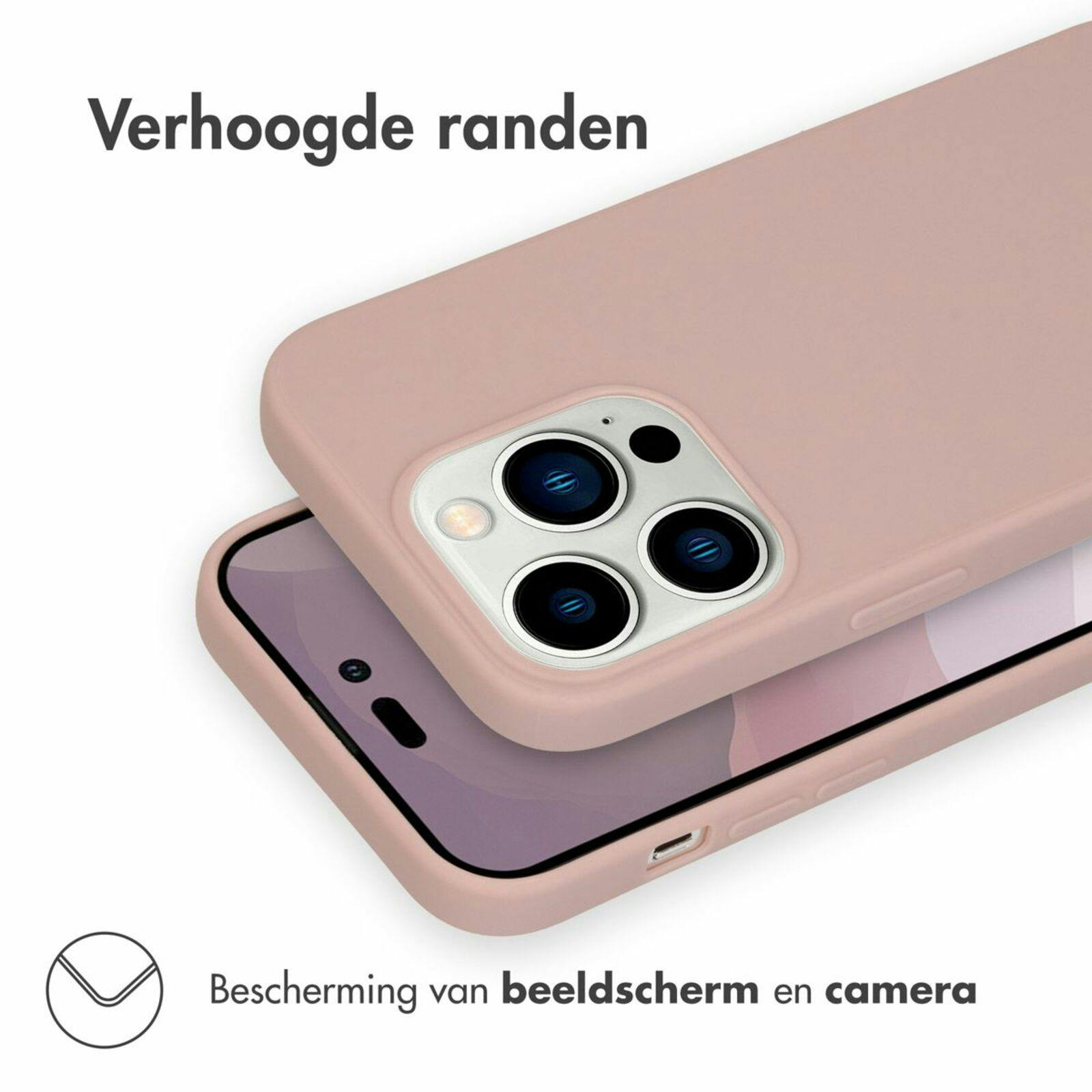 Kees iPhone 14 Pro Telefoonhoesje Roze
