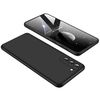 GKK Samsung Galaxy S21 Telefoonhoesje Extra Bescherming Zwart