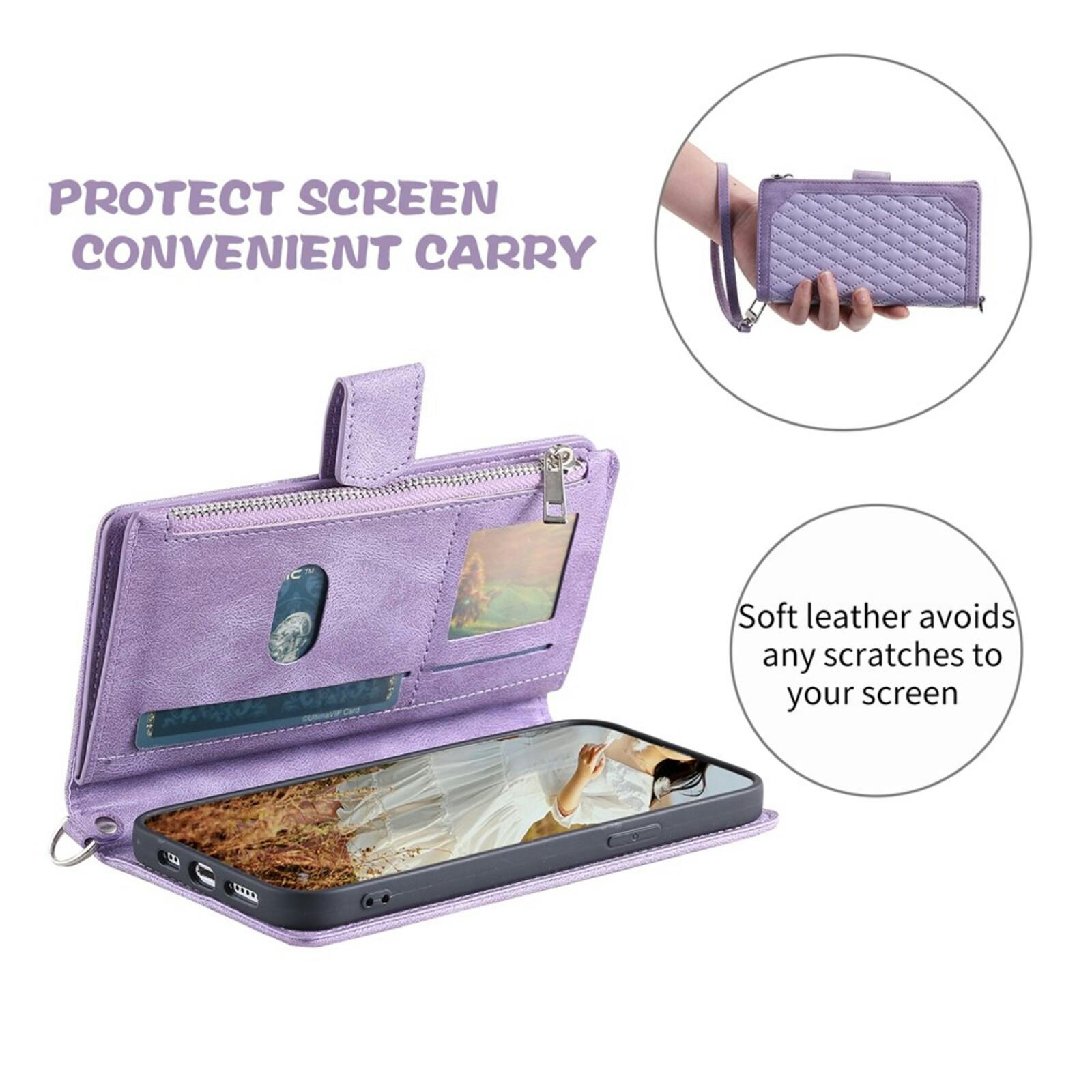 TwoTone Samsung Galaxy A37 Wallet Hoesje Paars