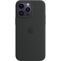Apple iPhone 14 Pro Max MagSafe Siliconen Hoesje Zwart