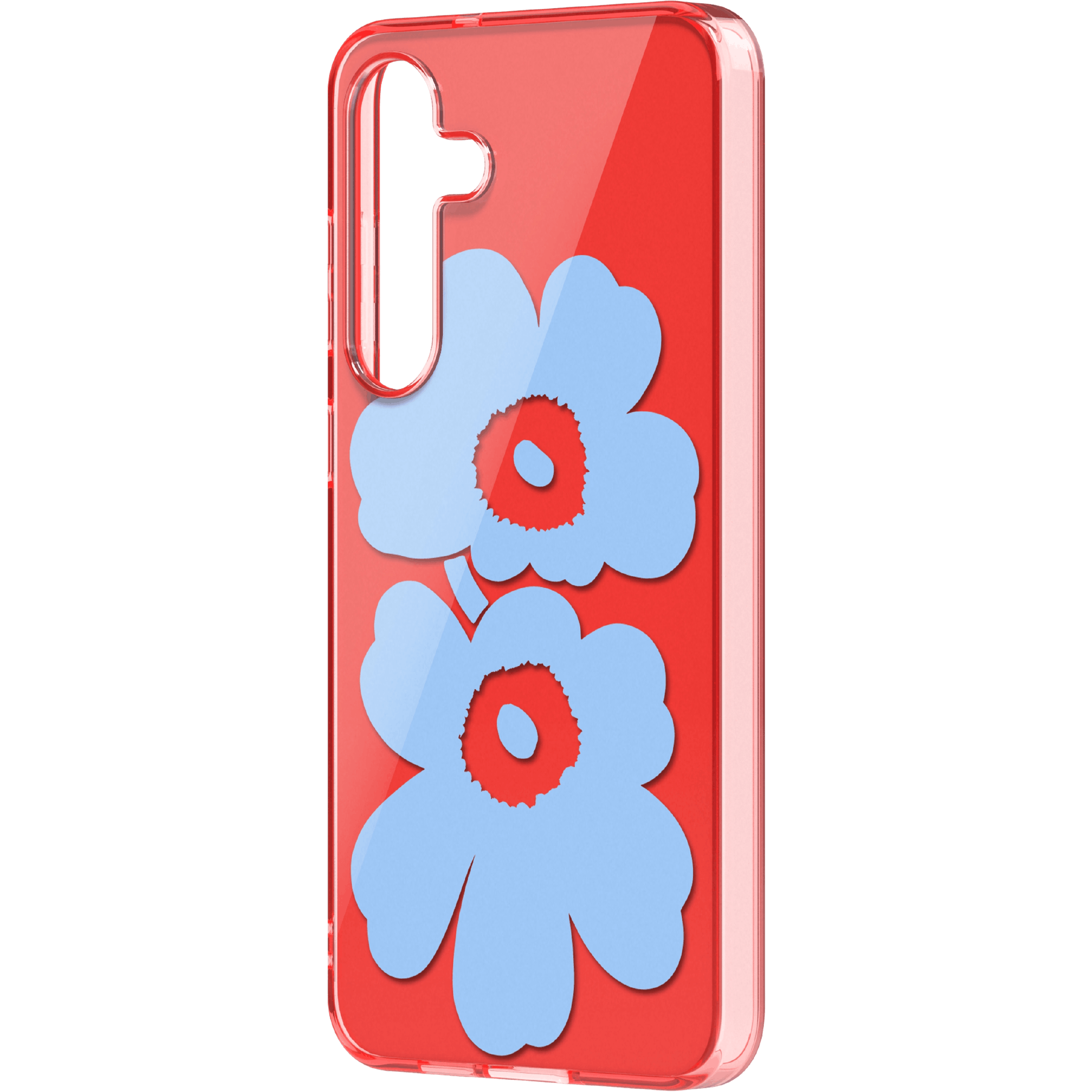Samsung Galaxy S25 Plus Unikko Hybrid Marimekko Case Red