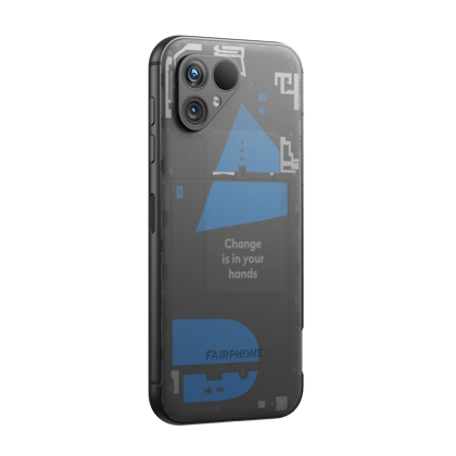 Fairphone 5 Transparent Edition - Achterkant