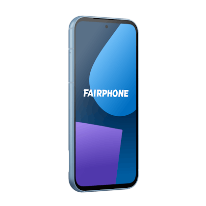 Fairphone 5 Sky Blue - Voorkant