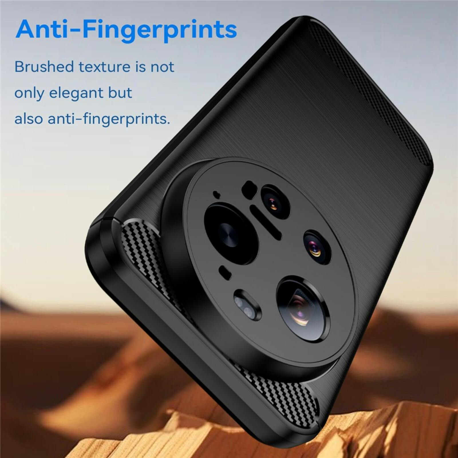 Mocaa Xiaomi 17 Ultra Schokbestendig Hoesje Zwart